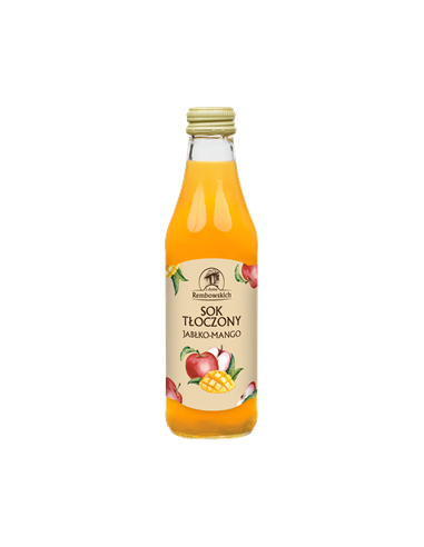 Sok jabłkowy z mango NFC - 250ml - Rembowscy