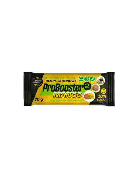 Baton Proteinowy z mango probooster bezglutenowy - 70g - Zmiany zmiany