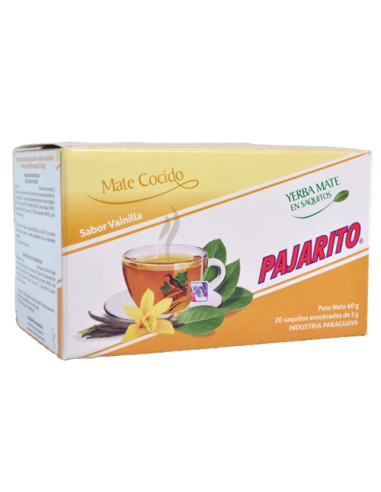 Pajarito wanilia saszetki - 20szt - Yerba Mate