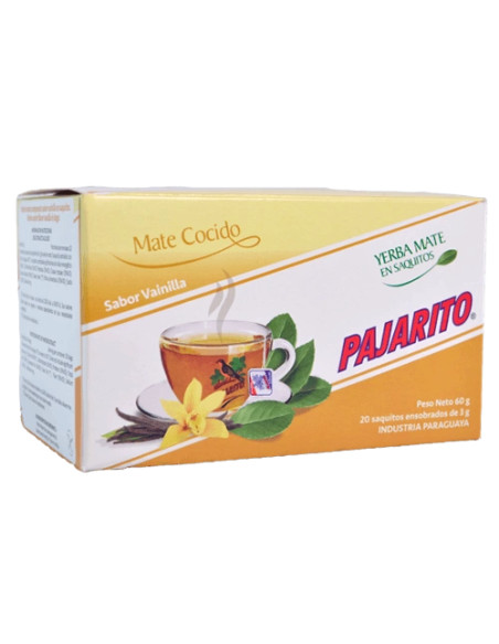 Pajarito wanilia saszetki - 20szt - Yerba Mate