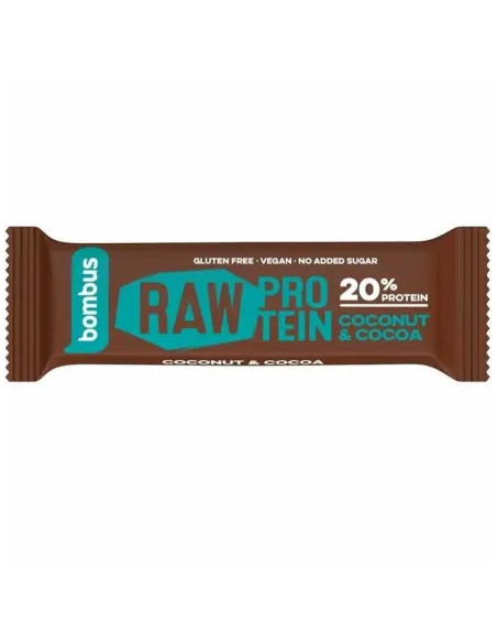 Baton Raw proteinowy kokos kakao - 50g - Bombus