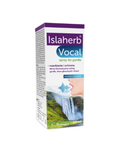 Islaherb Vocal spray - 30ml - Herbapol Wrocław