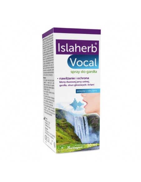 Islaherb Vocal spray - 30ml - Herbapol Wrocław