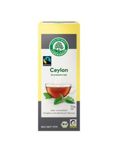 Herbata czarna Ceylon ekspresowa Bio - 20x2g - Lebensbaum