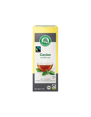 Herbata czarna Ceylon ekspresowa Bio - 20x2g - Lebensbaum