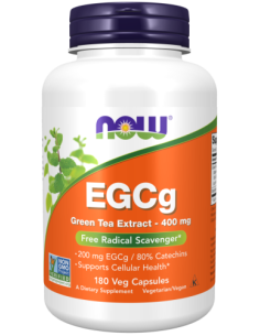 EGCG Green Tea Extract 400mg - 180 vcaps - Now Foods
