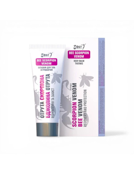 Krem-balsam rozgrzewający stawy, mięśnie z jadem skorpiona i jadem pszczelim - 75 ml - Aram Natura
