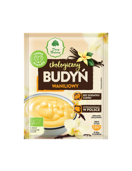 Budyń waniliowy Eko  - 40g - Dary Natury
