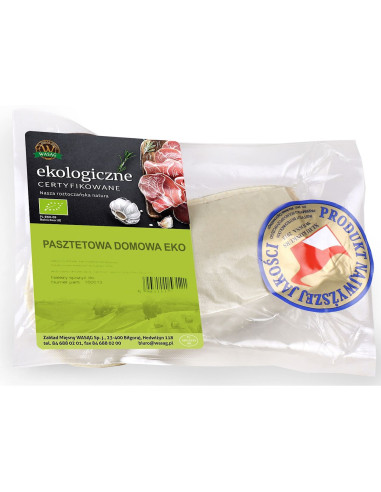 PASZTETOWA DOMOWA BIO (około 0,35 kg) - WASĄG (NA ZAMÓWIENIE)