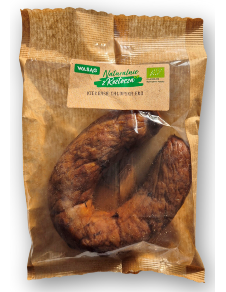 KIEŁBASA CHŁOPSKA BIO 200 g - WASĄG (NA ZAMÓWIENIE)