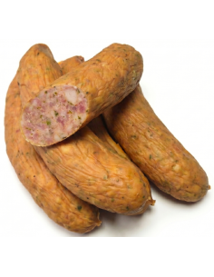 KIEŁBASA GRILLOWA Z MAJERANKIEM BIO 450 g - WASĄG (NA ZAMÓWIENIE - PRODUKT SEZONOWY)