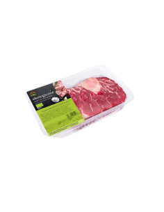 GOLEŃ WOŁOWA Z KOŚCIĄ SUROWA BIO (około 0,40 kg) - WASĄG (NA ZAMÓWIENIE)