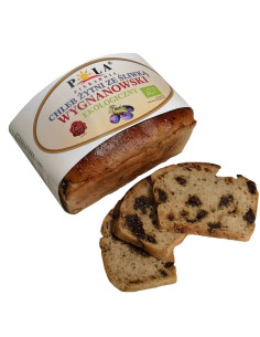 CHLEB ŻYTNI WYGNANOWSKI ZE ŚLIWKĄ BIO 350 g - POLA (NA ZAMÓWIENIE)