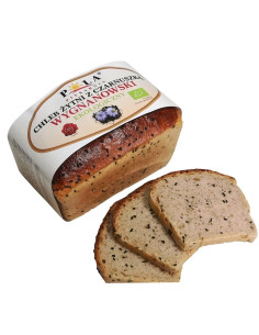 CHLEB ŻYTNI WYGNANOWSKI Z CZARNUSZKĄ BIO 350 g - POLA (NA ZAMÓWIENIE)