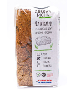 CHLEB Z ZIARNAMI BEZGLUTENOWY 600 g - ZDROWA MICHA (NA ZAMÓWIENIE)