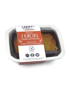 PASZTET Z KACZKI Z JAJAMI PRZEPIÓRCZYMI BEZGLUTENOWY 200 g - ZDROWA MICHA (NA ZAMÓWIENIE)