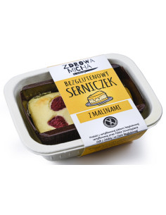 SERNICZEK Z MALINAMI BEZGLUTENOWY 200 g - ZDROWA MICHA (NA ZAMÓWIENIE)