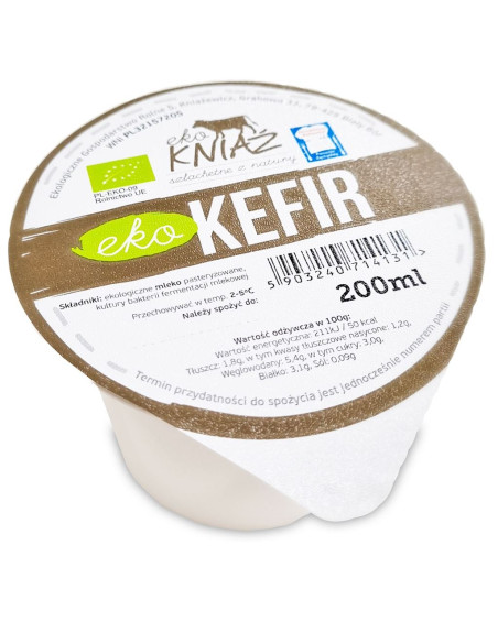 KEFIR BIO 200 ml - EKO KNIAŹ (NA ZAMÓWIENIE)