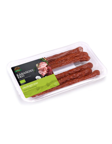 KABANOSY BIO (6 szt.) 150 g - WASĄG (NA ZAMÓWIENIE)