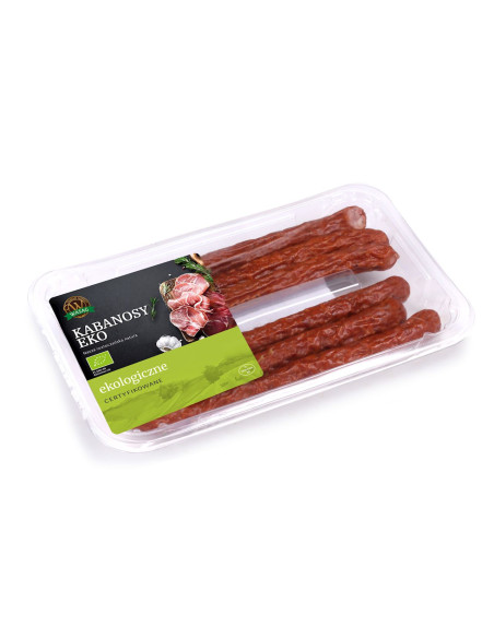 KABANOSY BIO (6 szt.) 150 g - WASĄG (NA ZAMÓWIENIE)
