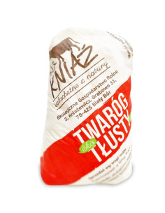 TWARÓG TŁUSTY BIO (około 0,30 kg) - EKO KNIAŹ (NA ZAMÓWIENIE)