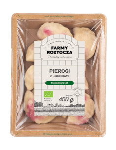 PIEROGI Z JAGODAMI BIO 400 g - FARMY ROZTOCZA (NA ZAMÓWIENIE)