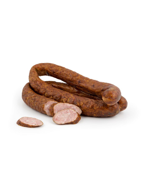 KIEŁBASA FARMERSKA BIO (około 0,30 kg) - FARMY ROZTOCZA (NA ZAMÓWIENIE)