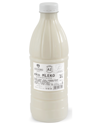 MLEKO A2 ŚWIEŻE 3,5 % BIO 1 L - JUCHOWO (NA ZAMÓWIENIE)