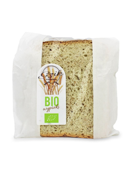 CHLEB ORKISZOWY TOSTOWY BIO 300 g - PIEKARNIA GZIK (NA ZAMÓWIENIE)