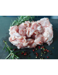 KRÓLIK MIĘSO GULASZOWE SUROWE (około 0,50 kg) - AMCIU (NA ZAMÓWIENIE)