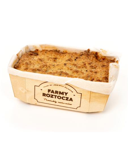 PASZTET Z ŻURAWINĄ BIO (około 0,20 kg) - FARMY ROZTOCZA (NA ZAMÓWIENIE)