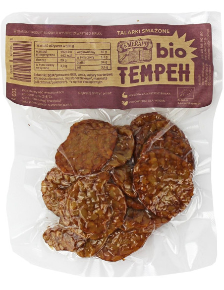 TEMPEH TALARKI SMAŻONE BIO 100 g - MERAPI
