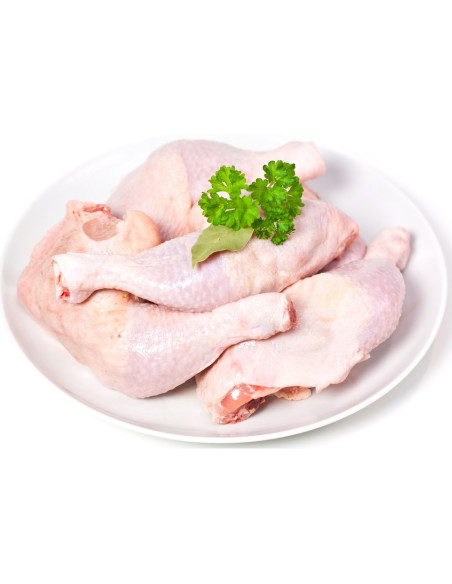 ĆWIARTKA Z KURCZAKA SUROWA BIO (2 szt.) (około 0,85 kg) - LIMEKO (NA ZAMÓWIENIE)