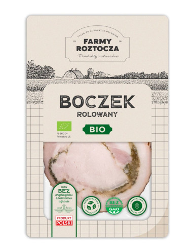 BOCZEK ROLOWANY BIO 100 g - FARMY ROZTOCZA (NA ZAMÓWIENIE)