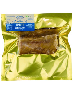 JESIOTR WĘDZONY POLĘDWICA (około 0,20 kg) - SMOLIN FISH (NA ZAMÓWIENIE)