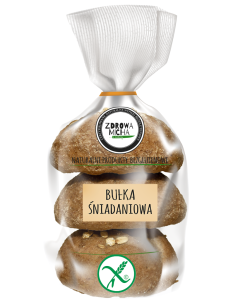BUŁKA ŚNIADANIOWA BEZGLUTENOWA (3 szt.) 300 g - ZDROWA MICHA (NA ZAMÓWIENIE)