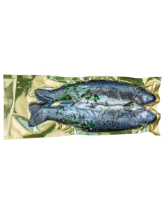 PSTRĄG TĘCZOWY Z ZIOŁAMI NA GRILLA I PATELNIĘ (około 0,60 kg) - SMOLIN FISH (NA ZAMÓWIENIE)