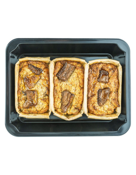 PASZTECIK Z RYB SŁODKOWODNYCH Z GRZYBAMI BEZGLUTENOWY (około 0,60 kg) - SMOLIN FISH (NA ZAMÓWIENIE)