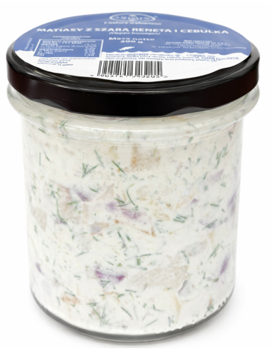 MATIAS MSC Z JABŁKIEM I CEBULĄ 300 g - SMOLIN FISH (NA ZAMÓWIENIE)