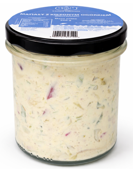MATIAS MSC Z OGÓRKIEM KISZONYM 300 g - SMOLIN FISH (NA ZAMÓWIENIE)