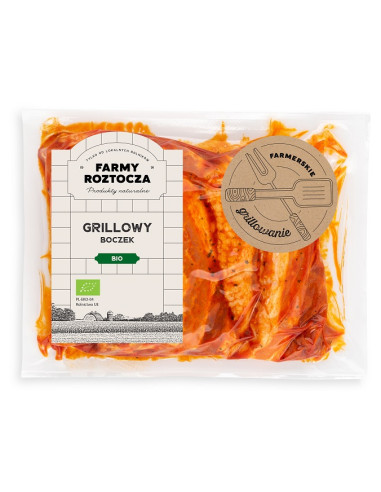 BOCZEK W MARYNACIE NA GRILLA SUROWY BIO (około 0,30 kg) - FARMY ROZTOCZA (NA ZAMÓWIENIE - PRODUKT SEZONOWY)