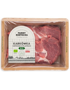 KARKÓWKA KROJONA SUROWA BIO 300 g - FARMY ROZTOCZA (NA ZAMÓWIENIE)