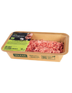 MIĘSO MIELONE WIEPRZOWO - WOŁOWE SUROWE BIO 300 g - WASĄG (NA ZAMÓWIENIE)