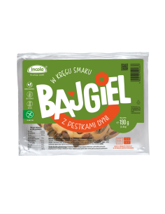 BAJGLE Z PESTKAMI DYNI BEZGLUTENOWE (2 szt.) 190 g - INCOLA