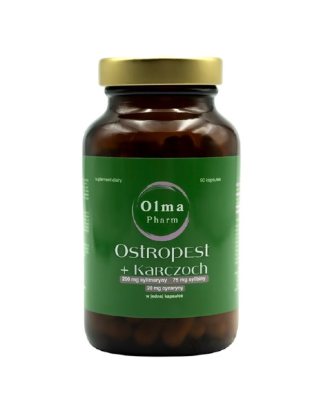 OSTROPEST PLAMISTY + KARCZOCH 90 KAPSUŁEK - OLMA PHARM