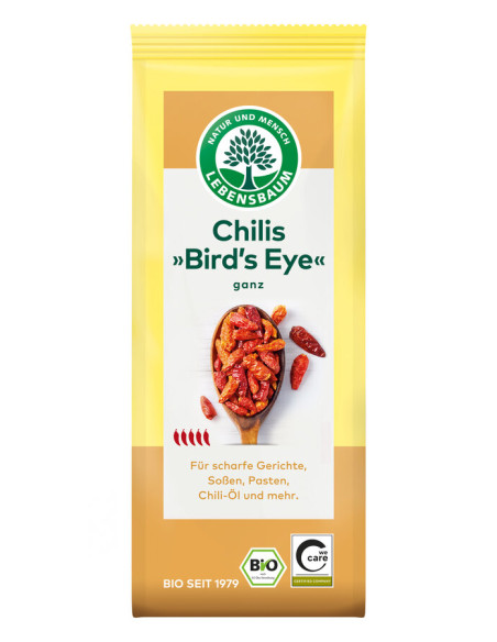 CHILI (PAPRYKA BIRD'S EYE) BIO 20 g - LEBENSBAUM