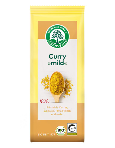 CURRY ŁAGODNE BIO 50 g - LEBENSBAUM