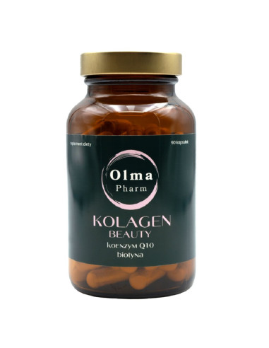 KOLAGEN BEAUTY Z KOENZYMEM Q10 I BIOTYNĄ 90 KAPSUŁEK - OLMA PHARM