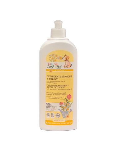 PŁYN DO MYCIA BUTELEK I SMOCZKÓW ECO 500 ml - BABY ANTHYLLIS
