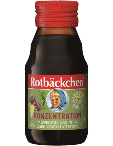 SHOT OWOCOWY Z ŻELAZEM, WITAMINĄ C I NIACYNĄ 60 ml - ROTBACKCHEN